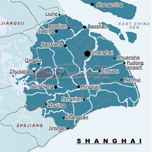 shanghai province carte
